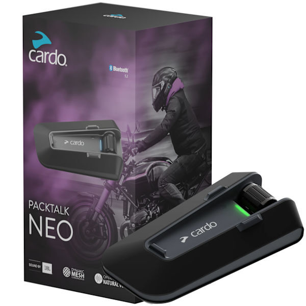Cardo Intercom Cardo Packtalk Neo Mesh Intercom - Single